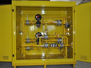 Cabinet gas-reducing points (CGRP) (&quot;economic&quot; version)