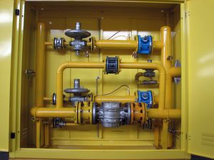 Cabinet gas-distribution points (CGDP) (&quot;prestige&quot; version)